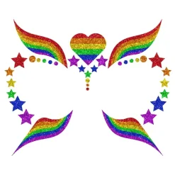 Hot Fiestas Guirca, S.L Pride Glitter Selvklæbende Makeup