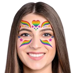 Hot Fiestas Guirca, S.L Pride Glitter Selvklæbende Makeup