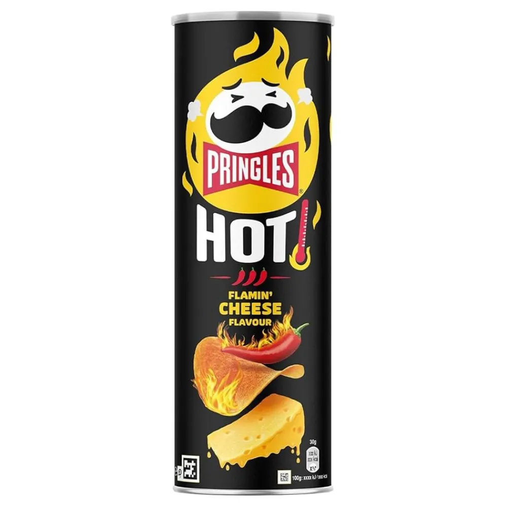 ERT Godis AB Pringles Hot Flamin Cheese Flavour - Snacks