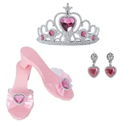 Outlet Ptit Clown Prinsesse Tilbehørskit Børn 3 Sæt i Boks