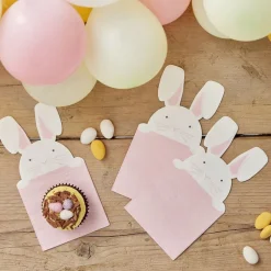 New Ginger Ray Ltd Påskservietter Kanin Eggciting Easter