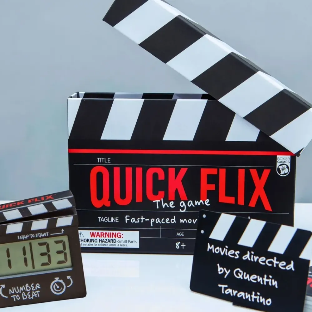Sale Boxer Gifts Ltd Quick Flix Quizspil