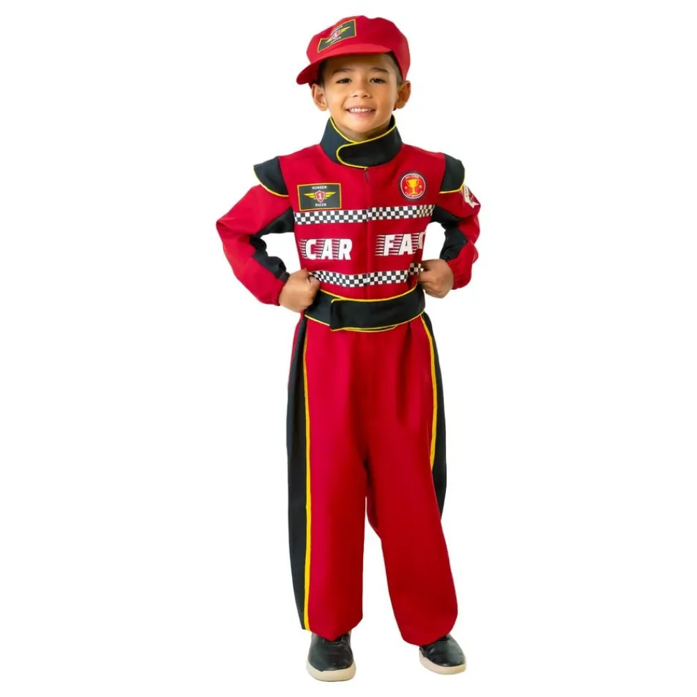 Clearance Folat B.V. Racerfører Børnekostume