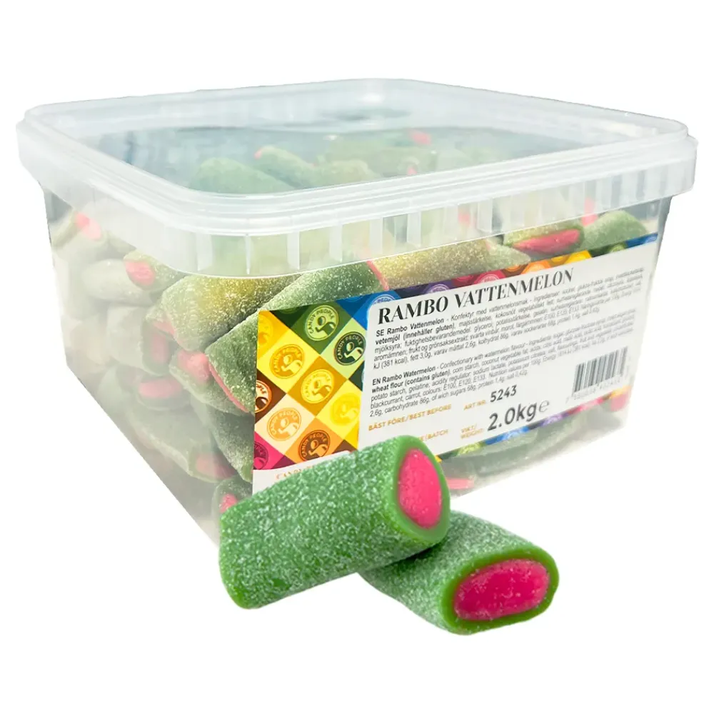 Discount ERT Godis AB Rambo Melonstykker Sure Økonomipakke