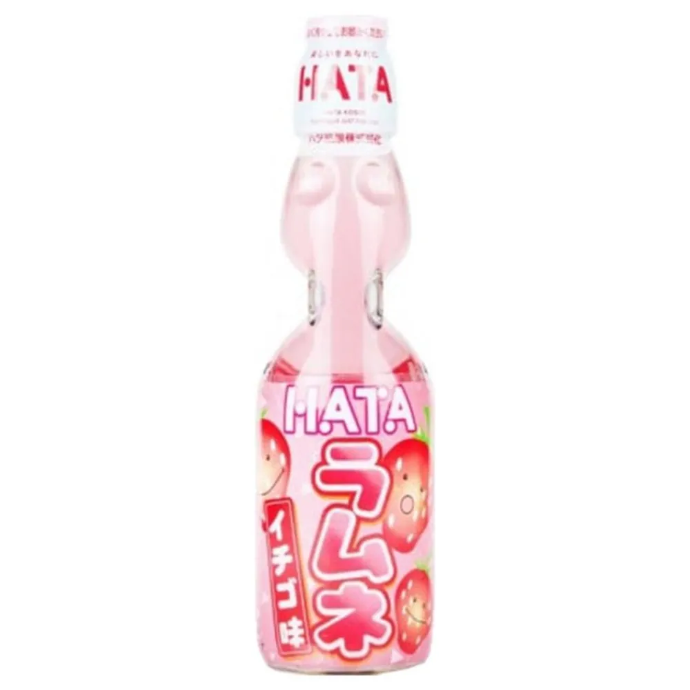 USA Godis AB Ramune Strawberry Læskedrik - Drikkevarer