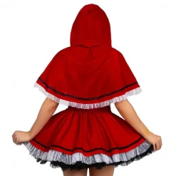 Clearance Leg Avenue Europe Rødhætte Kjole Deluxe Kostume