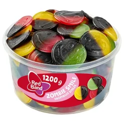 Discount USA Godis AB Red Band Zombie Smiles Økonomipakke