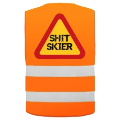 Netshirt Group AB Refleksvest Shit Skier Neonorange - Tilbehør