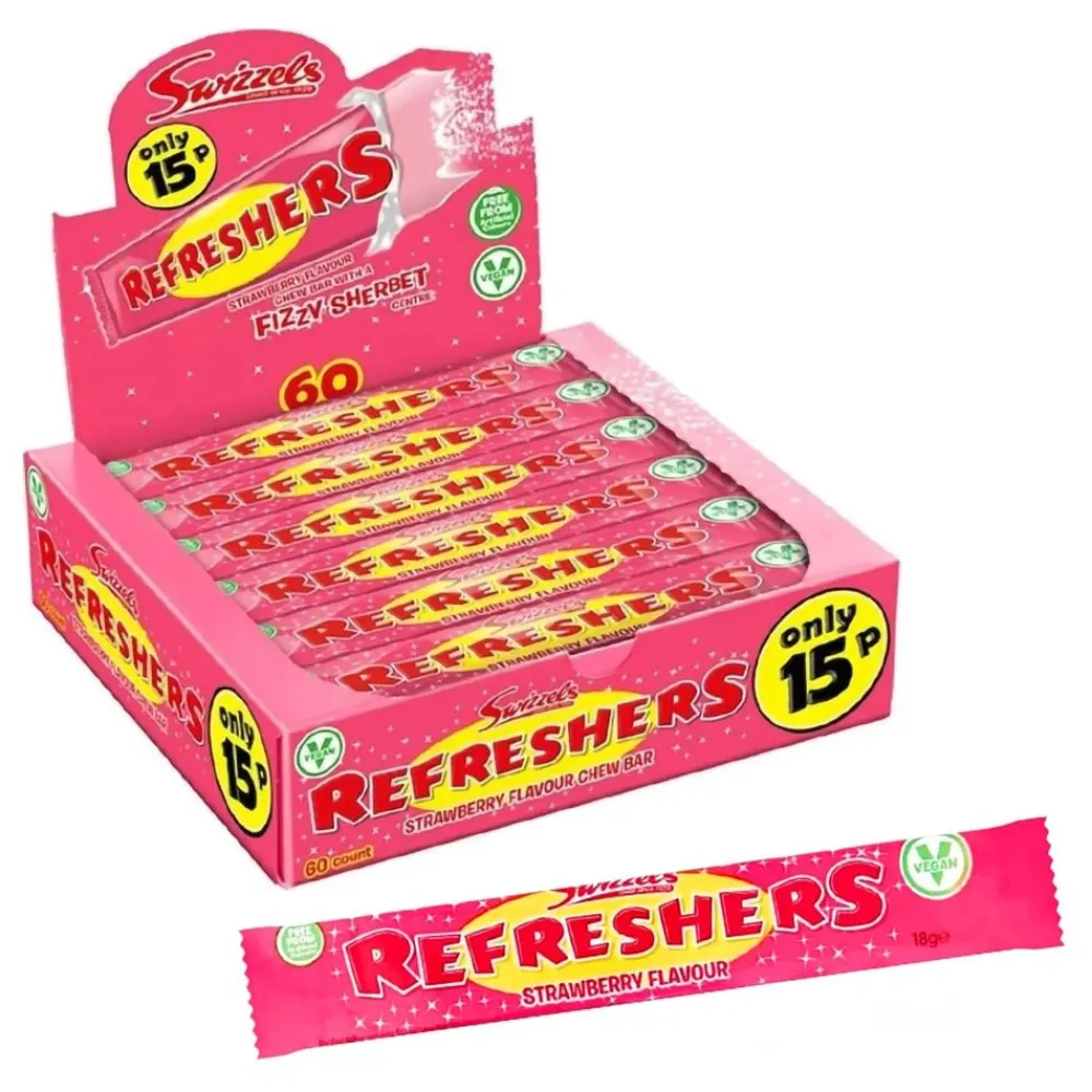 USA Godis AB Refreshers Jordbær Storpak - Slik