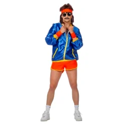 Wilbers Karnaval B.V. Retro Disco Rollerskater Herrekostume