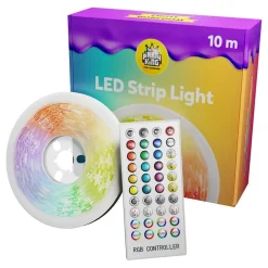Partyking AB RGB LED-Lyskæde - Oppyntning|Hjem & Husholdning