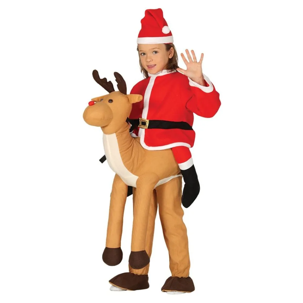 Clearance Fiestas Guirca, S.L Ridende Rensdyr Børnekostume