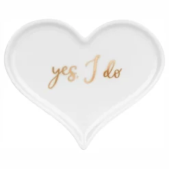 PartyDeco sp. z o.o. Ringfad i Porcelæn Yes I Do - Borddækning