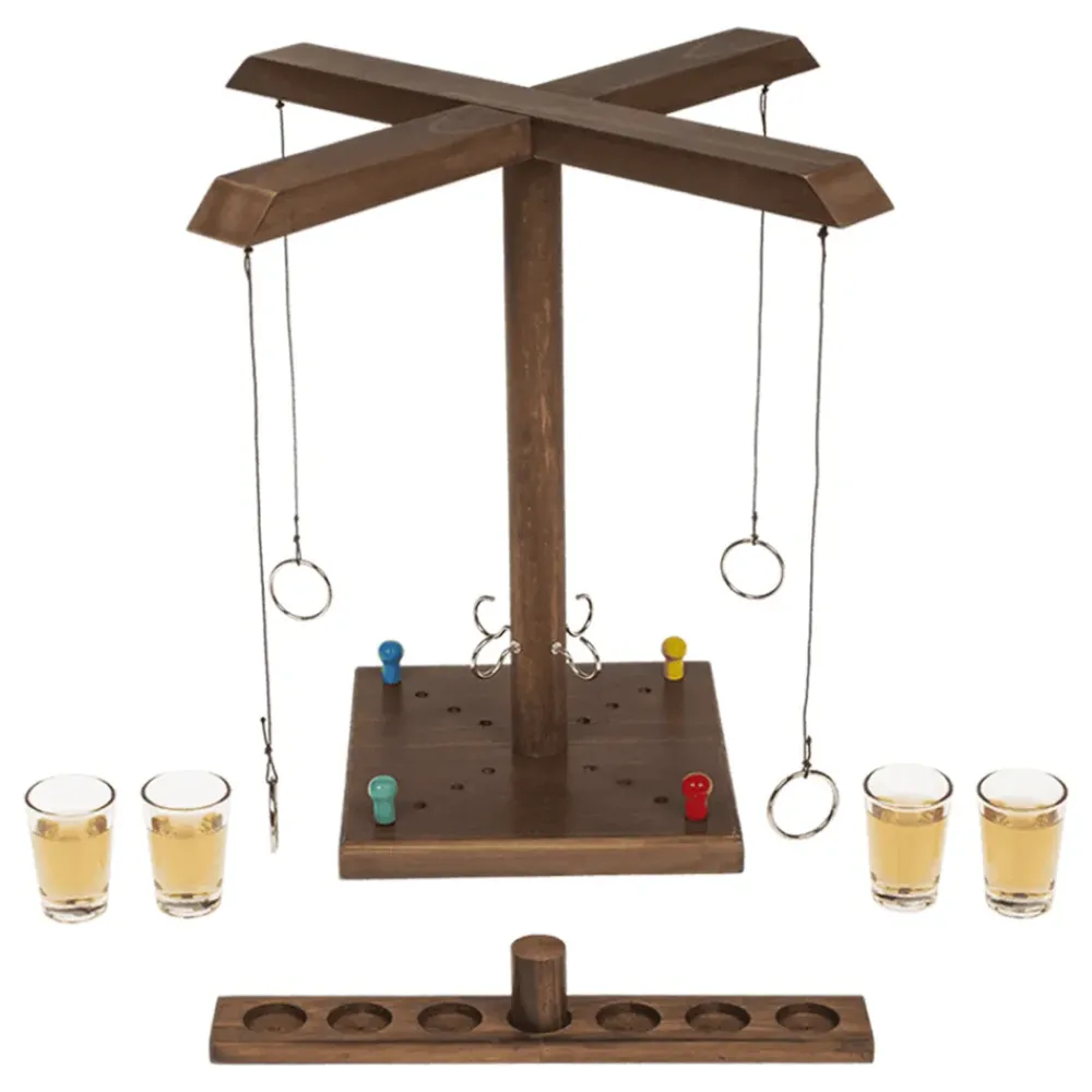 Outlet Out of the blue KG Ring Toss Shotspil i Træ