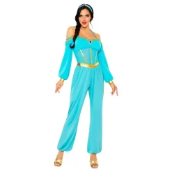 Leg Avenue Europe Ørkenprinsesse Jumpsuit Deluxe Kostume - Udklædningskostumer|Kostumetema