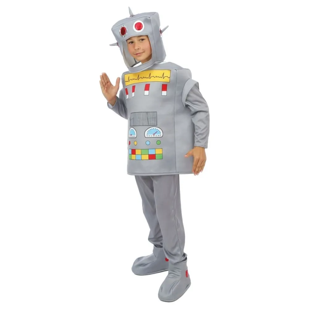 Ptit Clown Robot Børnekostume - Udklædningskostumer|Kostumetema