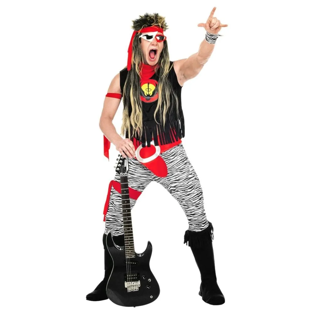Widmann S.r.l. Rock Star Kostume - Udklædningskostumer|Kostumetema