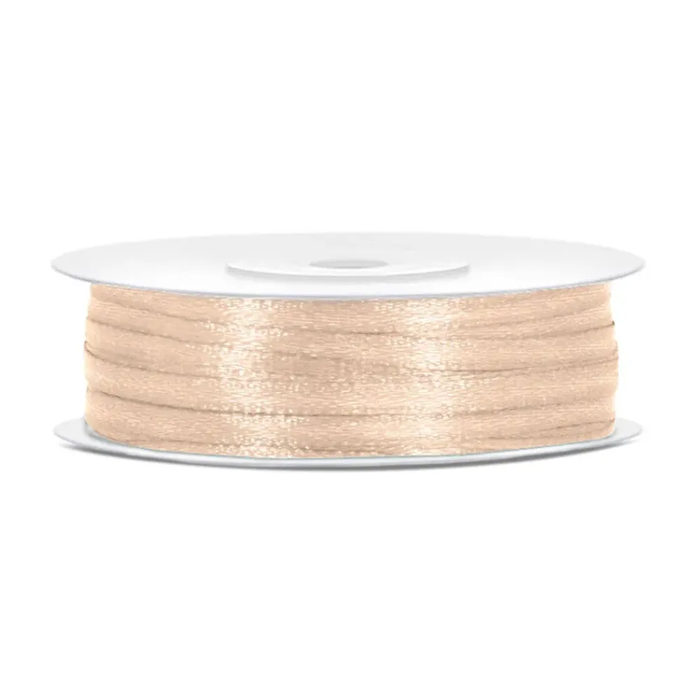 Discount PartyDeco sp. z o.o. Satinbånd Cream