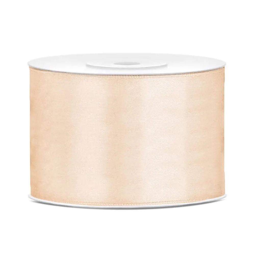 Discount PartyDeco sp. z o.o. Satinbånd Cream