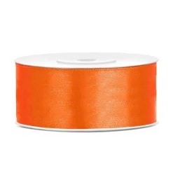 PartyDeco sp. z o.o. Satinbånd Orange - Oppyntning|Gaveindpakning