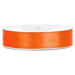 PartyDeco sp. z o.o. Satinbånd Orange - Oppyntning|Gaveindpakning