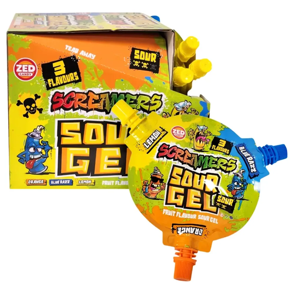 ERT Godis AB Screamers Sour Gel Økonomipakke - Slik