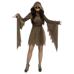 Online Wicked Costumes Ltd Scream Ghost Face Shimmer Kjole Kostume
