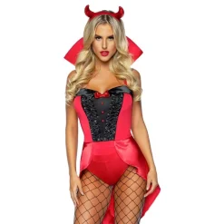 Clearance Leg Avenue Europe Sød Djævel Kostume Deluxe