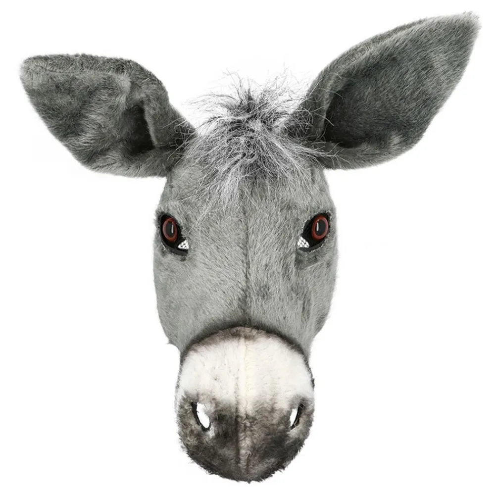 Boland Party Partners B.V. Æsel Halvmaske - Kostumetema|Masker
