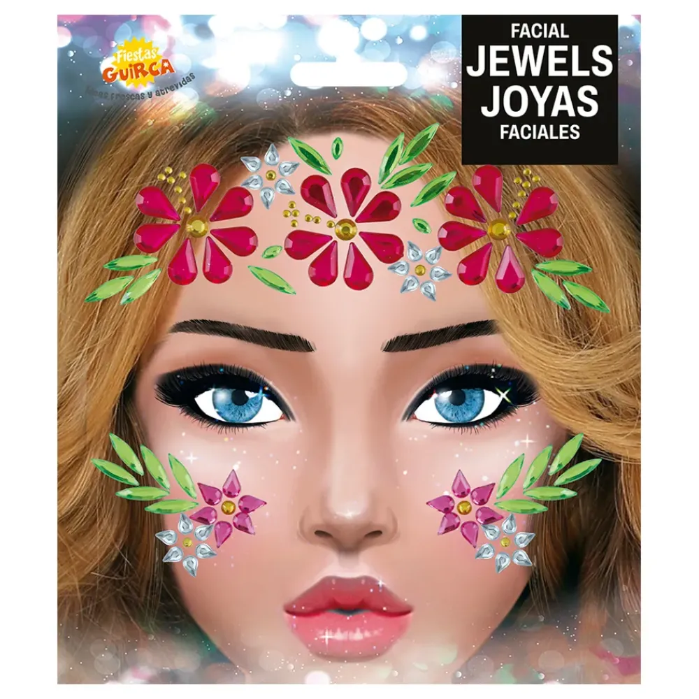 Fiestas Guirca, S.L Selvklæbende Makeup Hawaii - Tilbehør|Accessories