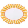 New Santex Serveringsbakke Gul/Orange