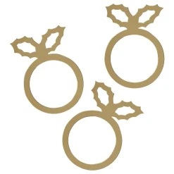 New Reithmüller Europe GmbH Servietringe Holly Guld i Akryl