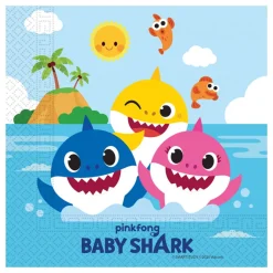 Sale Globos Europe B.V. Servietter Baby Shark