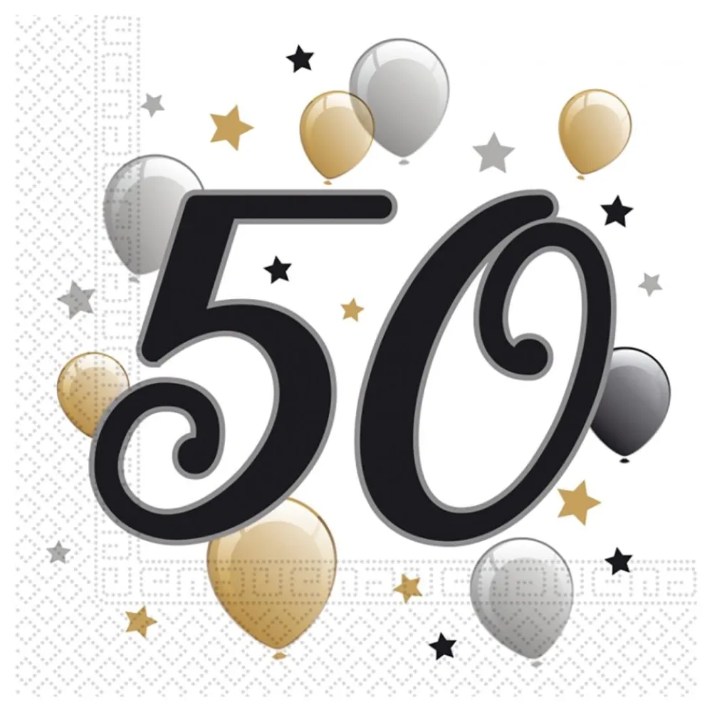 New Globos Europe B.V. Servietter 50 Balloner