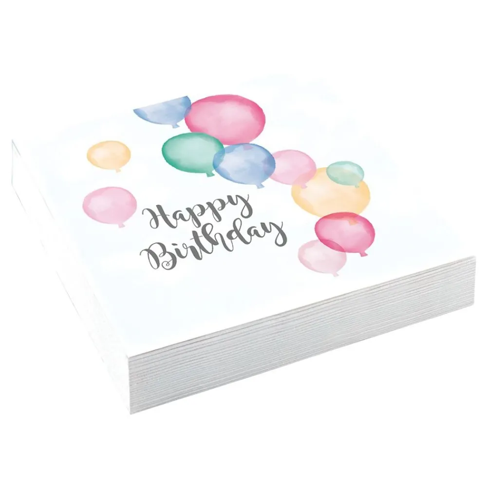 Reithmüller Europe GmbH Servietter Balloner Happy Birthday Pastel