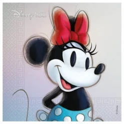 Globos Europe B.V. Servietter Disney 100 Minnie - Merchandise|Borddækning