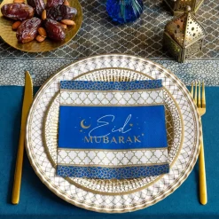 Talking Tables Ltd Servietter Eid Mubarak Navy - Borddækning