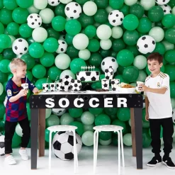 PartyDeco sp. z o.o. Servietter Fodbold Runde - Borddækning