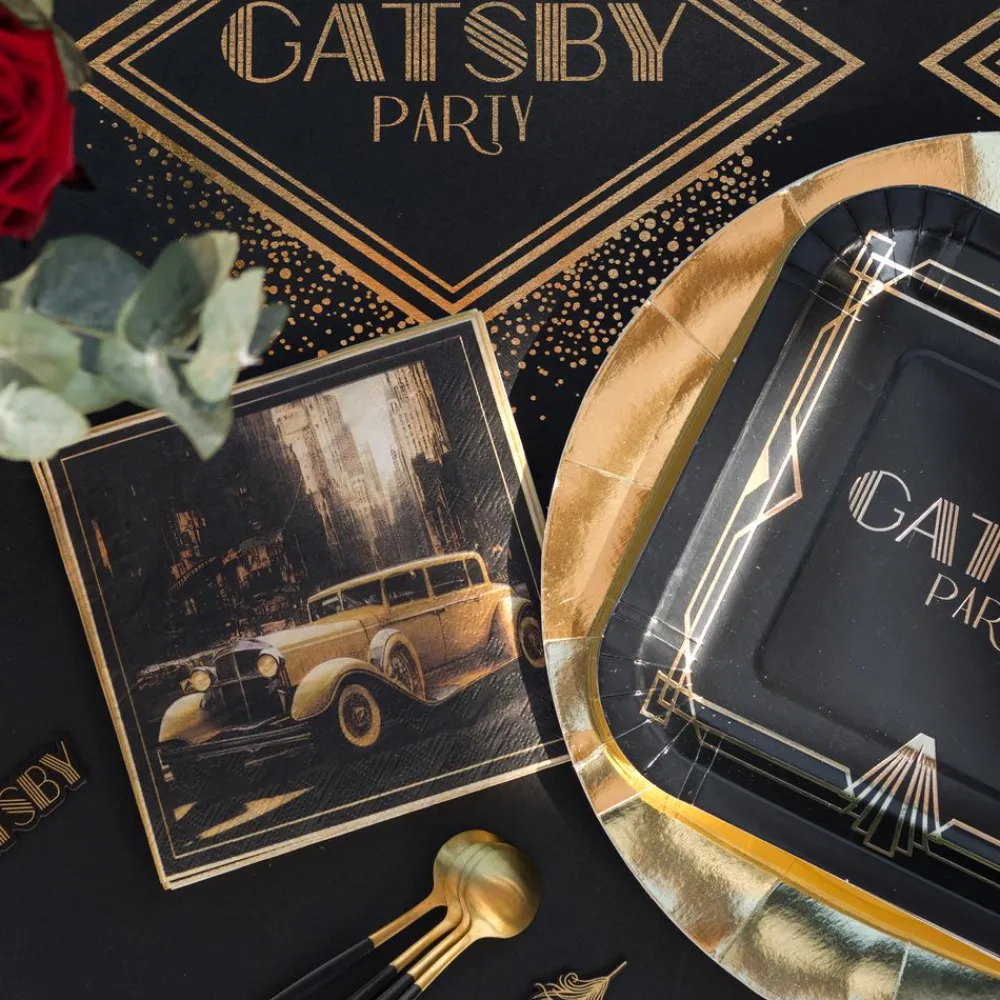 Santex Servietter Gatsby Noir - Borddækning