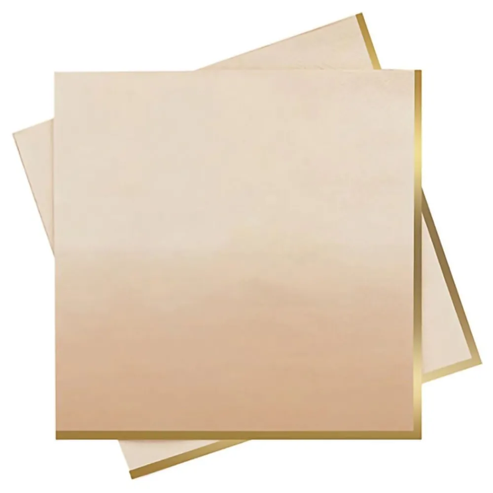 CG Global Products Ltd Servietter Guld/Fersken Ombre - Oppyntning|Borddækning