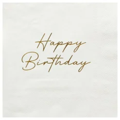Hisab/Joker Company AB Servietter Happy Birthday - Borddækning