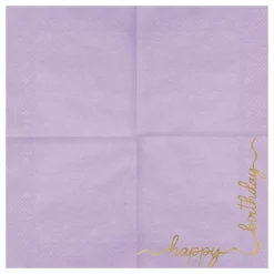 PartyDeco sp. z o.o. Servietter Happy Birthday Mix