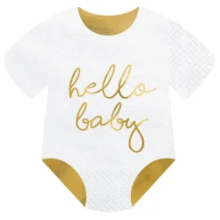 PartyDeco sp. z o.o. Servietter Hello Baby - Borddækning
