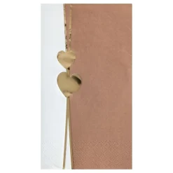 New Santex Servietter Hjerte Mocha