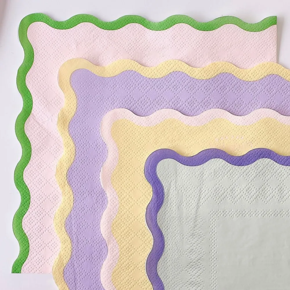 Sale Ginger Ray Ltd Servietter Pastel Wavy