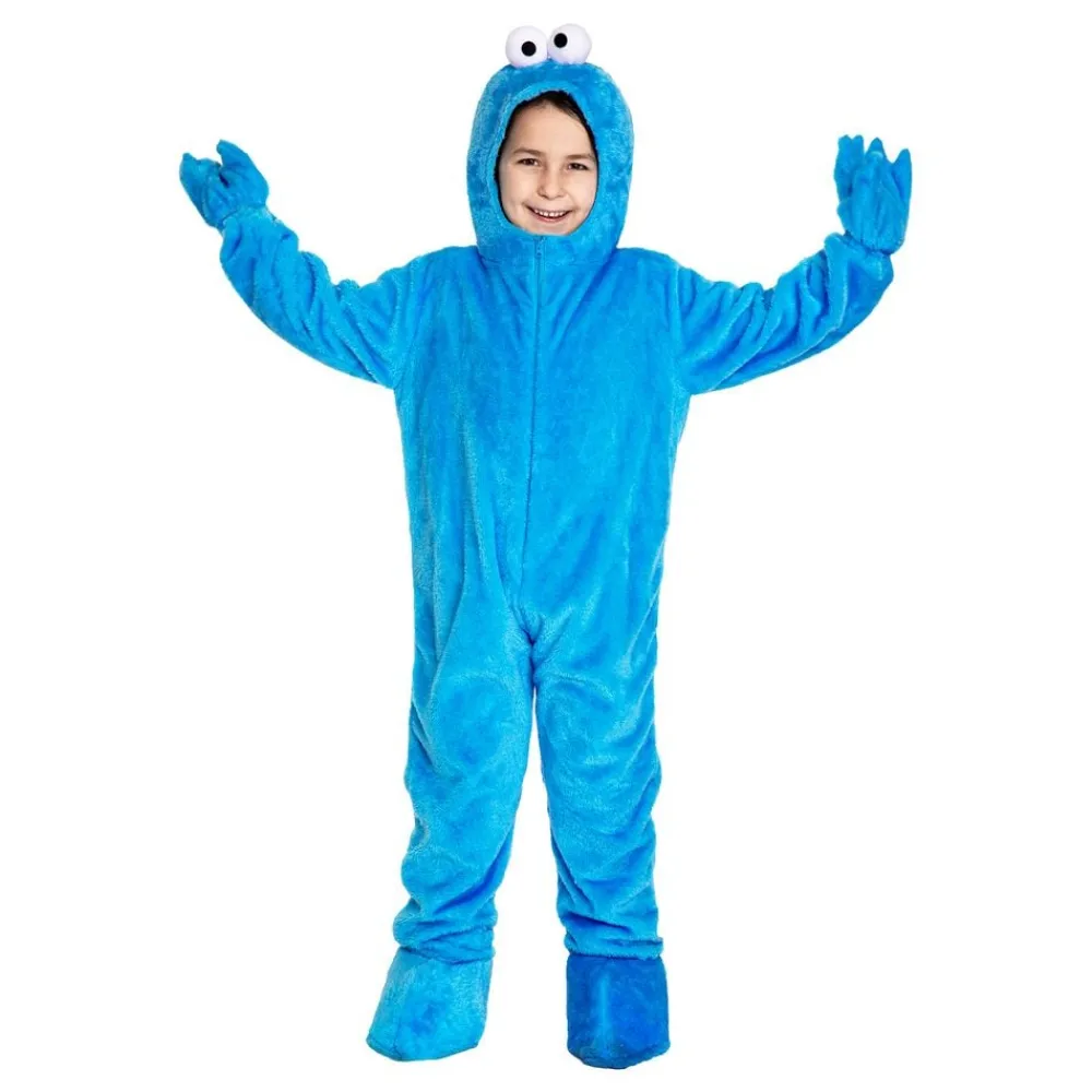 Metamorph GmbH Sesame Street Cookie Monster Børnekostume - Udklædningskostumer|Kostumetema