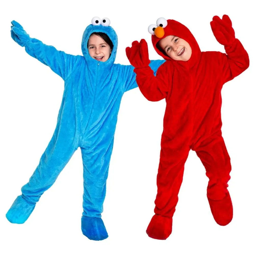 Metamorph GmbH Sesame Street Cookie Monster Børnekostume - Udklædningskostumer|Kostumetema