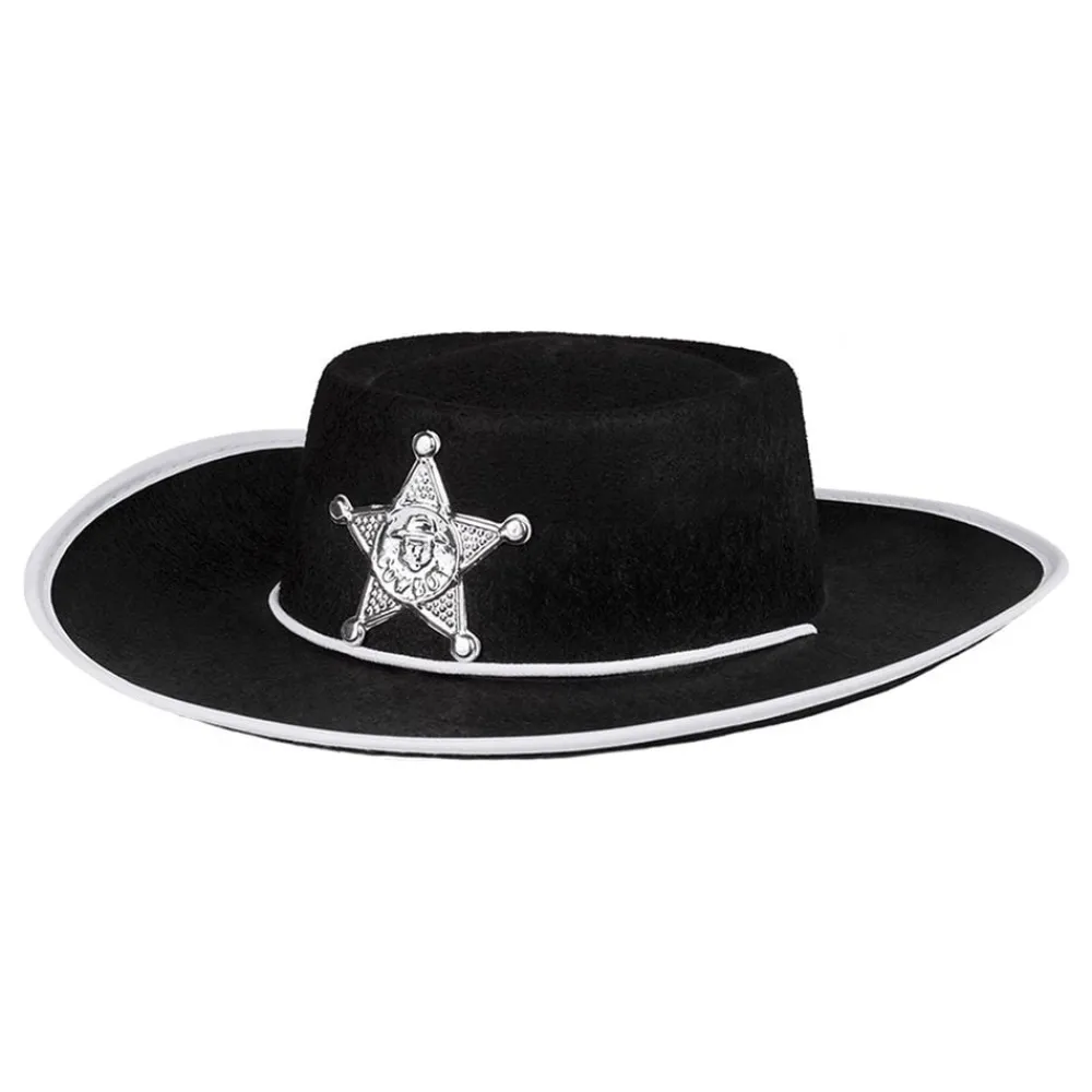Best Boland Party Partners B.V. Sheriffhat Sort til Børn
