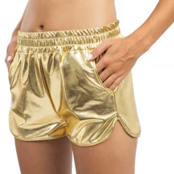 CHAKS Shorts Metallic Guld - Tøj