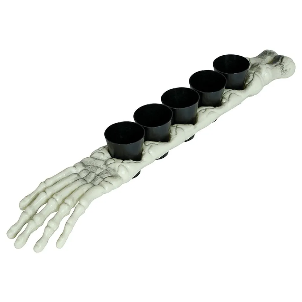 Fiestas Guirca, S.L Skeletarm med Shotglas - Servering|Drikkeglas